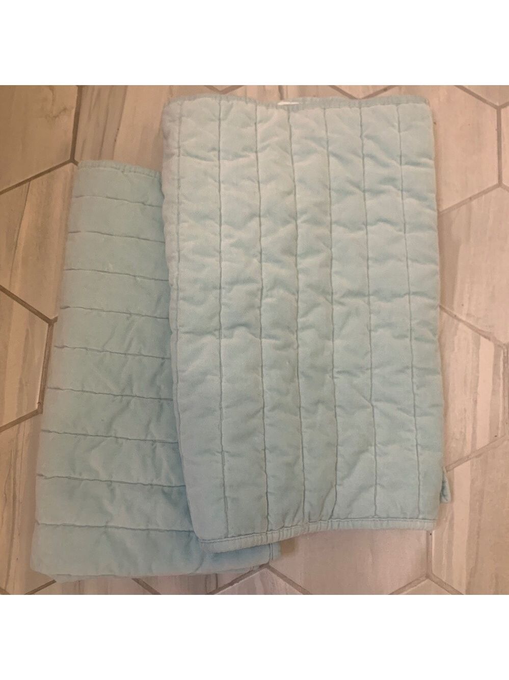 Threshold Lumbar Quilted Pillow Covers Set of 2 - 20”x35” No Flaws.